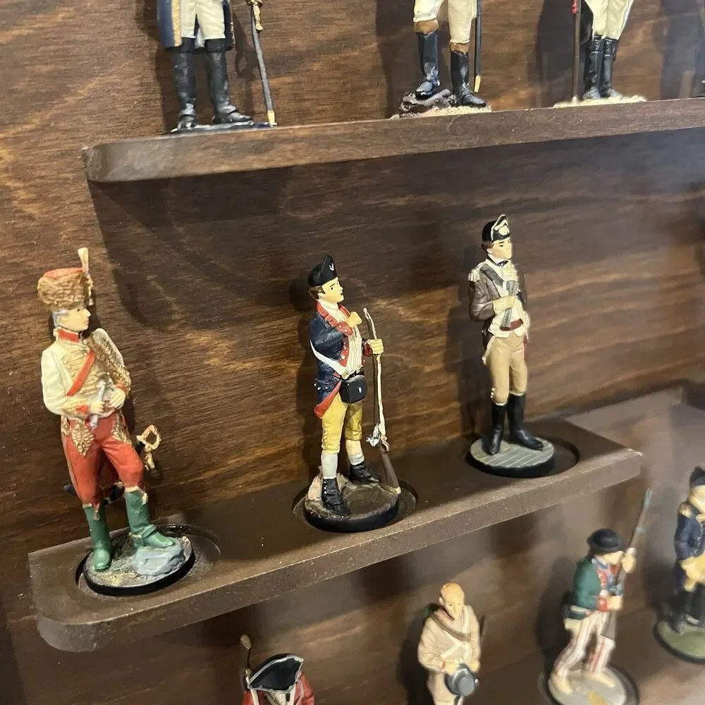Fighting Men of the American Revolution, Yorktown Bicentennial, 1781-1981 pewter